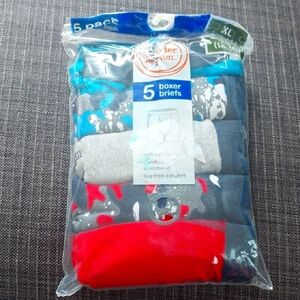 Wonder Nation Boys  Boxer Briefs - Red, Gray, Blue